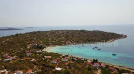 Vela Rina beach in Croatia
