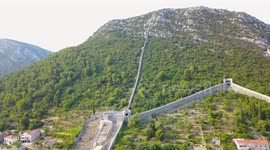Walls of Ston Croatia