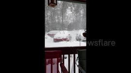Winter storm brings significant snowfall to southeastern states