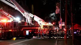 5th Avenue shut down after heavy fire rips through $50 million dollar Upper East Side mansion