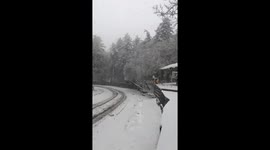 Best snowfall ever and we enjoying wheather