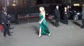 Kate Moss arrives at Fashion Awards