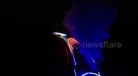 Train of Lights Steam Train