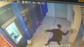 Alleged drunk man destroys ATM machines after bank card was swallowed