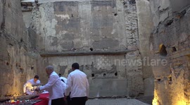 Colombia artist melts 37 tonnes of weapons into metal plates to construct anti-war memorial