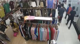 Shop assistant too busy doing her makeup to notice brazen shoplifter