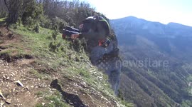 How to do a somersault off a cliff: bring a parachute
