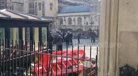 Man arrested after breaching gates of Houses of Parliament