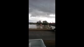 Heavy Rains floods Mahalapye in Botswana
