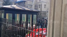Detained man at Parliament