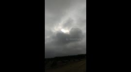 Sun and rain storm