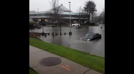 Intense rains cause crazy flooding