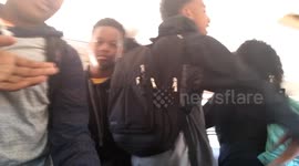 Ghetto Fight On Ghetto School Bus