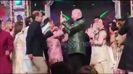 At celebrity Indian wedding the Clintons danced with Bollywood superstars