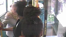 Police are hunting two teenage girls after an 87-year-old woman was punched in the FACE.