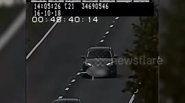 Police release new footage captured by their new weapon in the fight against dangerous driving