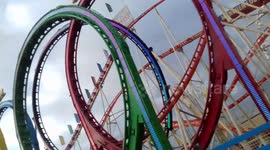 Looping Rollercoaster Ride