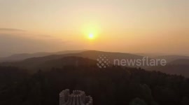 Prijedor from a bird's eye view