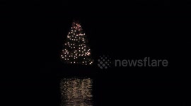 Christmas Dinghy Lights