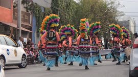 Rehearsals for our lady of Guadalupe festivities