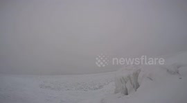 Ice Cave on Lake Superior