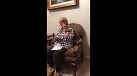 Grandmother overcome with emotion after getting tickets to see Andrea Bocelli