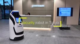 Security robot patrols Tokyo’s Marunouchi building