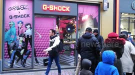 London: Casio G-Shock & Gorillaz watches launch, 2018