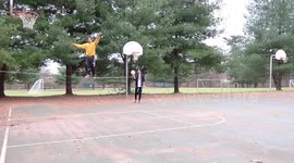 Craziest trickshot ever (on accident)