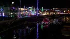 California Christmas at the Naples Island Canals