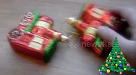 Christmas Train Ornament