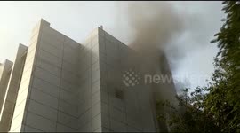 Further footage shows dramatic rescue efforts during horrific Mumbai fire