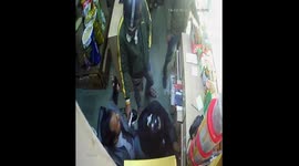 Caught on cam: Shop owner looted by robbers on gunpoint in broad daylight Robbers