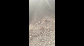 Volcano in Santorini