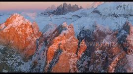 Stunning Ultra HD drone footage shows Dolomites from sunrise to sunset