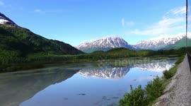 Alaska Railroad  - Anchorage to Seward - Part 02 - REFLECTIONS
