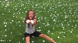 Huge hail storm smashes Sydney Australia