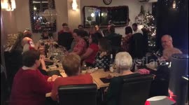 A Christmas Carol Singing  in the Indian Restaurants 2018