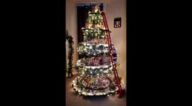 Santa's Village in Awesome Mechanised Christmas Tree