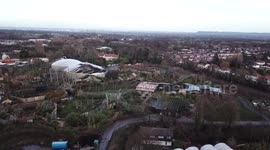 Shocking footage show scale of devastation caused by huge blaze which tore through Chester Zoo