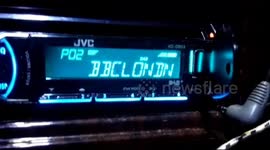 London Taxi Driver hears his own song for the first time on the Radio!