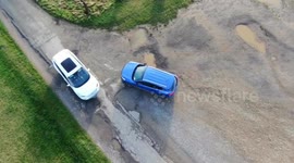 Safe shoot drone footage from Stinchcombe Hill Golf Course, Gloucestershire