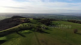 Drone footage of Fly safe zone in Gloucestershire