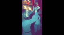 When you get taken out for Christmas drinks.. literally..
