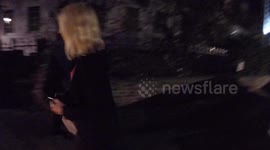Holly Willoughby Departs Piers Morgans Christmas Party