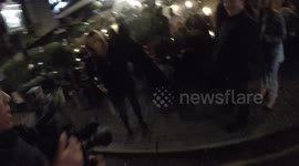Kate Garraway Departs The Piers Morgan Christmas Party