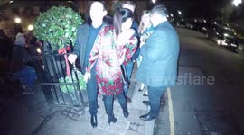 Amanda Holden and Jackie St Clair wear same floral dress to Piers Morgan's Christmas party