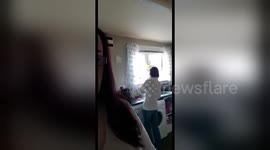 Newsflare Edit - Scaring my mum part 3... hilarious!