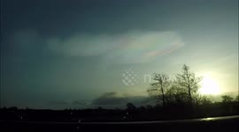 Rare mother-of-pearl cloud spotted over Northern Ireland