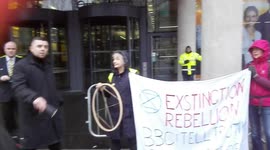 'Exstinction Rebellion' climate change protesters